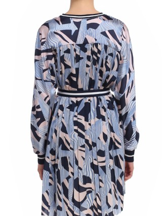 Синее платье MARC CAIN: фото 4 - Invogue