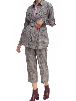 Розовые брюки MARC CAIN: фото 1 - Invogue