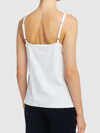 Белый топ MARC CAIN: фото 3 - Invogue