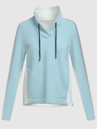 Голубой свитшот MARC CAIN: фото - Invogue