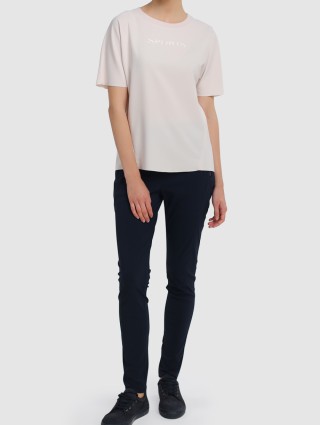 Розовая футболка MARC CAIN: фото 1 - Invogue