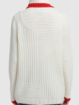 Белый свитер MARC CAIN: фото 4 - Invogue