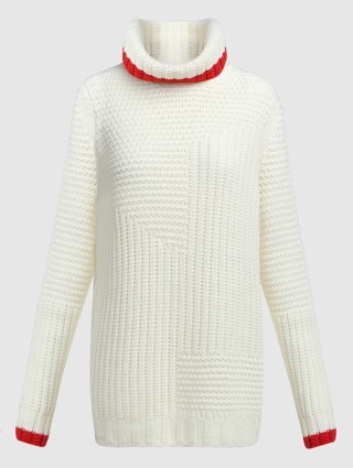 Белый свитер MARC CAIN: фото - Invogue