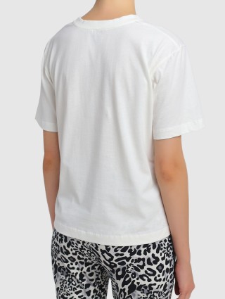 Белая футболка MARC CAIN: фото 4 - Invogue