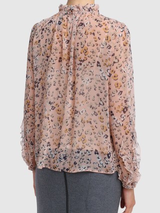 Розовая блуза MARC CAIN: фото 4 - Invogue