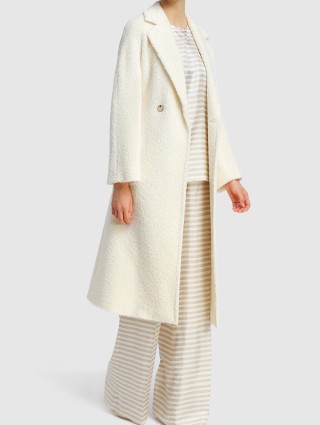 Белое пальто MAX MARA: фото 1 - Invogue