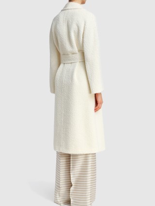Белое пальто MAX MARA: фото 2 - Invogue