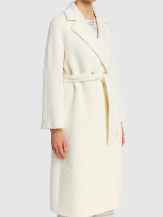 Белое пальто MAX MARA: фото 3 - Invogue