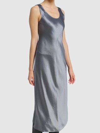 Серое платье MAX MARA: фото 3 - Invogue