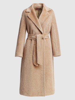 Бежевое пальто MAX MARA: фото - Invogue