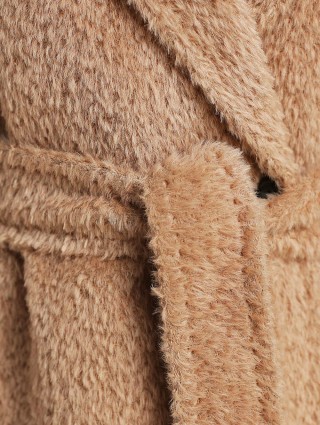 Бежевое пальто MAX MARA: фото 5 - Invogue