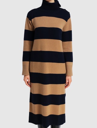 Синее платье MAX MARA: фото 2 - Invogue