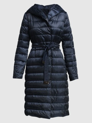 Синее  пальто MAX MARA: фото - Invogue