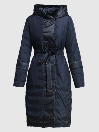 Синее  пальто MAX MARA: фото 6 - Invogue