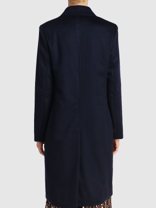 Синее  пальто MAX MARA: фото 4 - Invogue