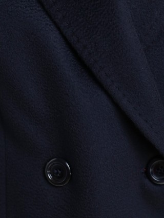 Синее  пальто MAX MARA: фото 5 - Invogue