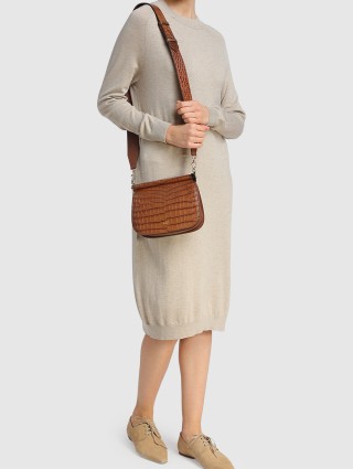 Кремовое платье WEEKEND MAX MARA: фото 1 - Invogue