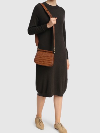 Коричневая сумка MAX MARA: фото 1 - Invogue