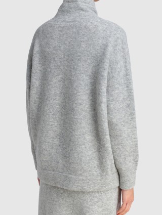 Серый свитер MAX MARA: фото 4 - Invogue