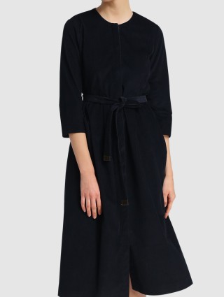 Синее платье MAX MARA: фото 3 - Invogue