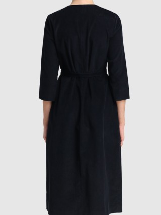 Синее платье MAX MARA: фото 4 - Invogue