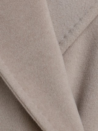 Кремове пальто MAX MARA з вовни та кашеміру: фото 5 - Invogue