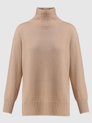 Бежевый свитер MAX MARA: фото - Invogue