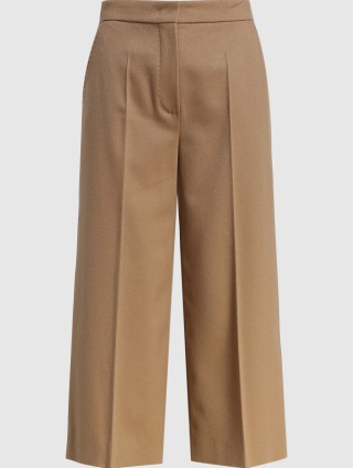 Бежевые брюки MAX MARA: фото - Invogue