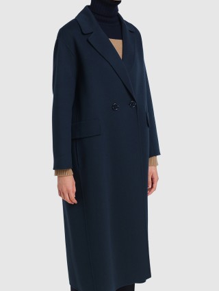 Серое пальто MAX MARA: фото 3 - Invogue