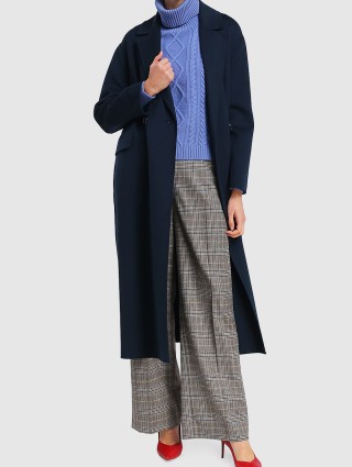 Синий свитер WEEKEND MAX MARA: фото 1 - Invogue