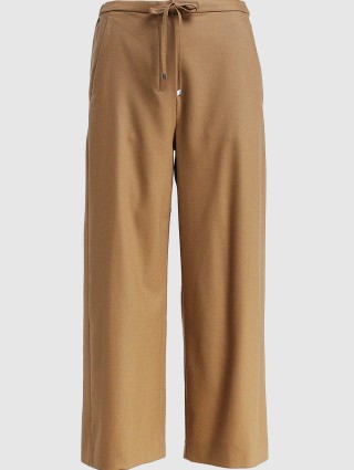 Бежевые брюки MAX MARA: фото - Invogue