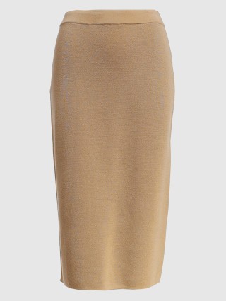 Бежевая юбка MAX MARA: фото - Invogue