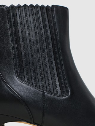 Чёрные сапоги MARELLA: фото 5 - Invogue