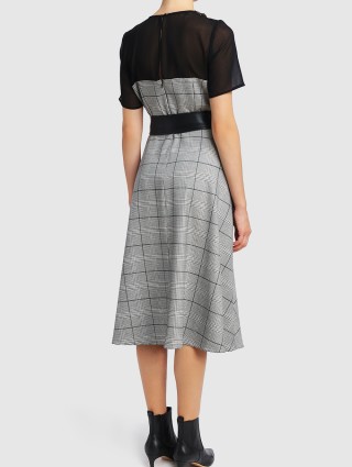 Чёрное платье MARELLA: фото 2 - Invogue