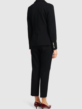 Чёрный пиджак MARELLA: фото 2 - Invogue