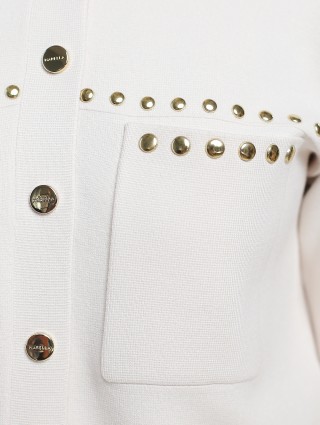 Молочный кардиган MARELLA: фото 5 - Invogue