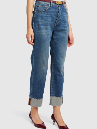 Синие джинсы MARELLA: фото 3 - Invogue