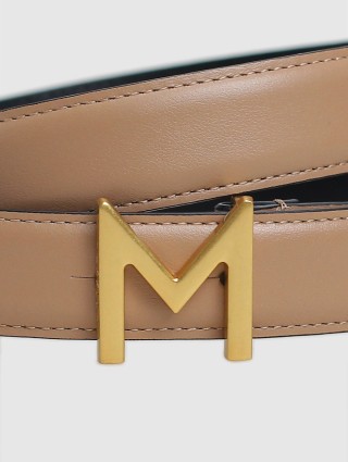 Коричневый ремень MARELLA: фото 4 - Invogue