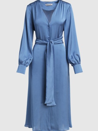 Голубое платье MARELLA: фото - Invogue