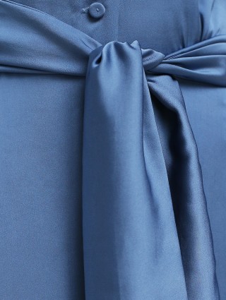 Голубое платье MARELLA: фото 5 - Invogue