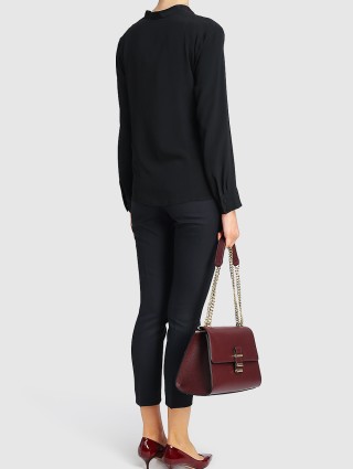 Чёрные брюки MARELLA: фото 2 - Invogue