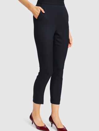 Чёрные брюки MARELLA: фото 3 - Invogue