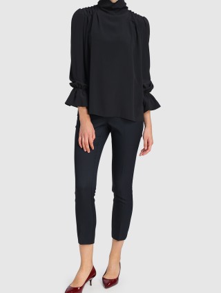 Чёрная блуза I BLUES: фото 1 - Invogue