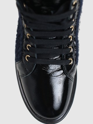 Синие сапоги MARELLA: фото 4 - Invogue