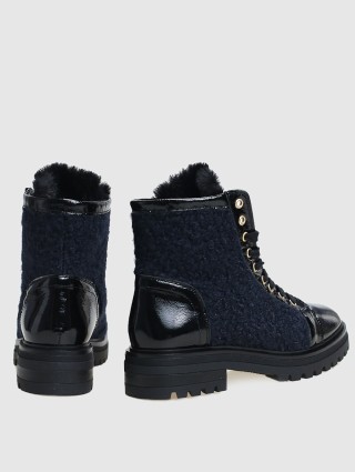 Синие сапоги MARELLA: фото 3 - Invogue