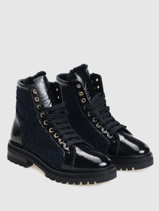 Синие сапоги MARELLA: фото 1 - Invogue