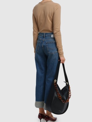 Коричневая футболка MARELLA: фото 2 - Invogue