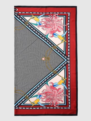 Красный платок MARELLA: фото 4 - Invogue