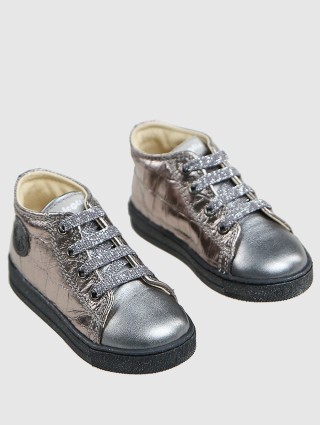 Срібні кеди NATURINO: фото 1 - Invogue