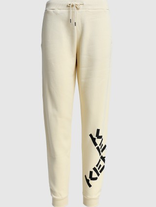 Бежевые брюки KENZO: фото - Invogue